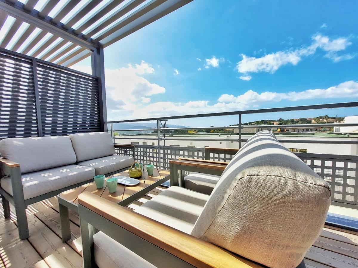 Appartement Catalina - Double Terrasse - Wifi - Clim - Porticcio Портисьо Экстерьер фото
